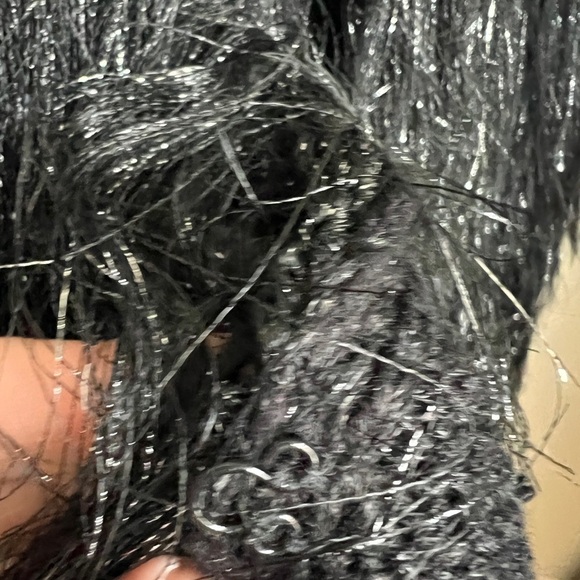 ZARA Knit Black Jacket in Small - Picture 7 of 14